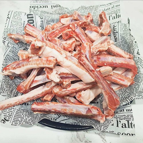 돼지갈비뼈 4kg 수제간식 강아지껌 대형견껌 강아지간식